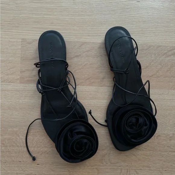 Magda Butrym lace up sandals - Picture 2 of 4